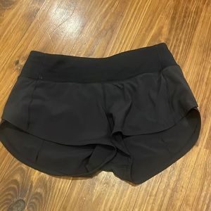 Black lulu shorts size 2 and 2”inseam